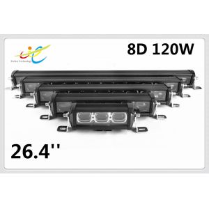 8D 12V 24V E-mark approved New bumper LED light bar, 120W 26.4inch super power