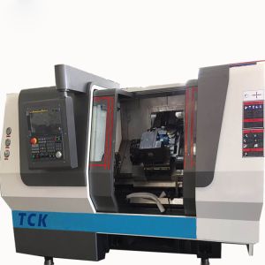 Cheap TCK6340 Small Slant Bed Lathe CNC Turning Center For Processing Steel And Cast Iron Material Machine for sale