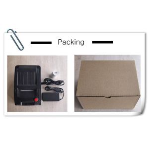 Support custom take a ticket queue number system hand tearing printer equipment