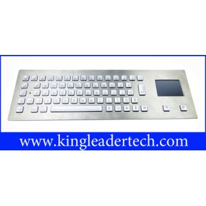 Dust-Proof Illuminated Metal Keyboard Silver With 65 LED Individually-Lit Keys