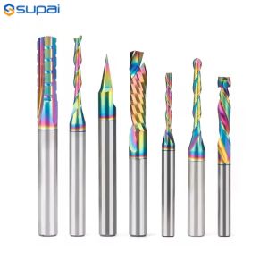 Custom End Mills With Carbide Material And DLC PCD NANO BALZERS Coating