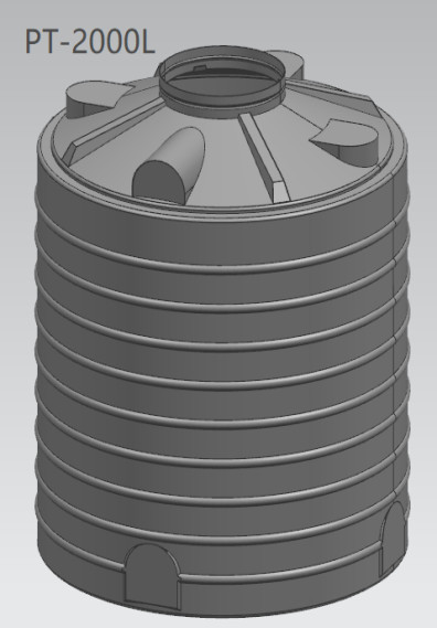 2000 Liters Roto Mould Water Tank 528 Gallon No Leakage