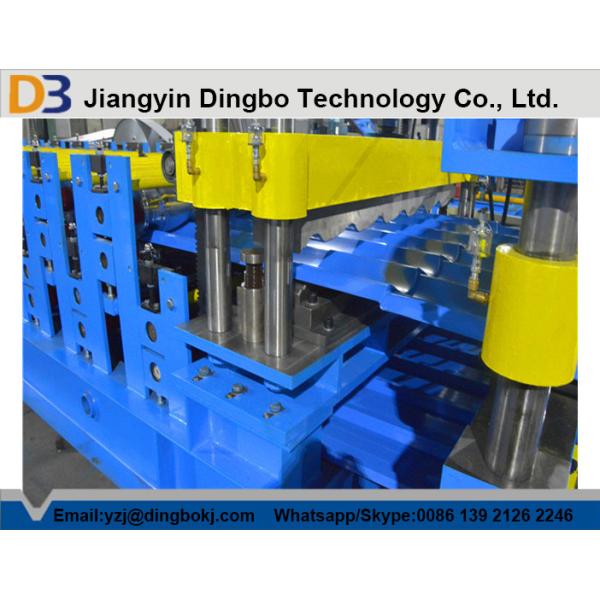 Quality 5.5kw Glazed Steel Tile Forming Machine steel roof tile forming machine sheet step tile roll forming machine wholesale