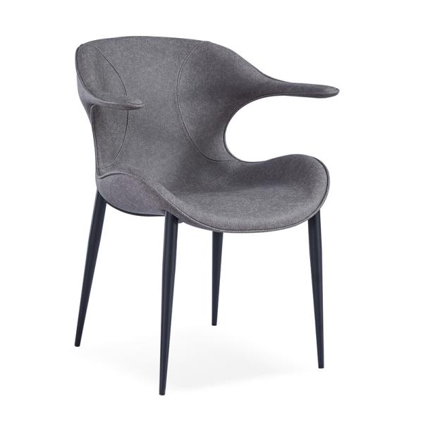 75cm Stackable Metal Dining Chairs