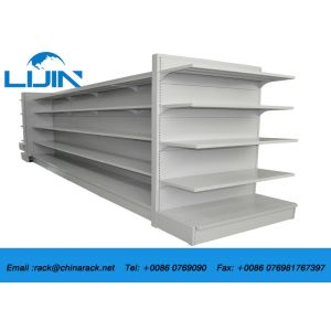 Floor Standing Convenience Store Racks , Heavy Duty Supermarket Display Stands