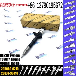 Common Rail Fuel Injector 23670-30410 Common Rail Injetor 295050-0210 For TOYOTA