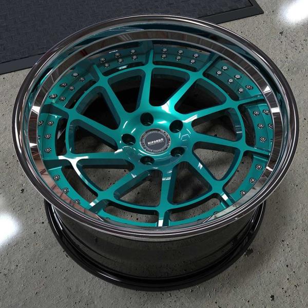 Aluminum Alloy 5×108 2 Piece Forged Wheels