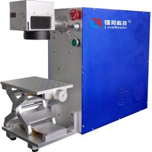 Portable Fiber Laser Marking Machine For steel , ring laser engraving machine