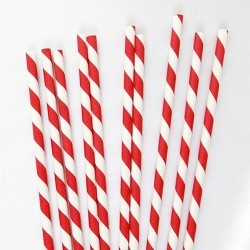 6x197mm 8x197mm FDA Certificates eco-friendly and biodegradable striped paper