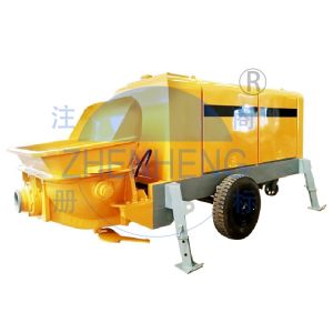 High Stability Electric Concrete Pump With Mixer 30mm Maximum Aggregate Size