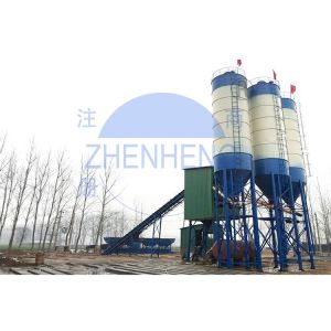 Computer Control Twin Shaft Mixer HZS60 Concrete Batching Plant, Durable