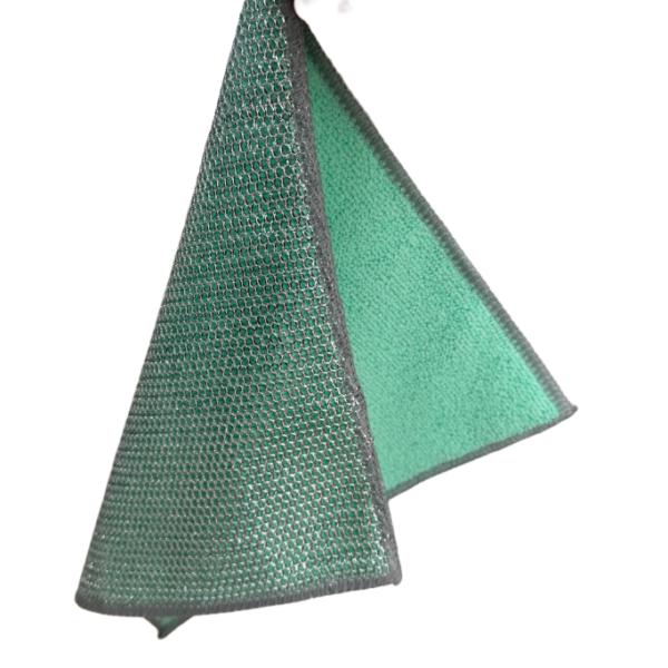 Quality Dual-Sided Stainless Steel Wire Dish Scrubber for Pots and Pans wholesale