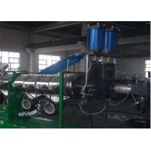 Automatic Single Screw Extrusion Machine , Waste Plastic Granulator Machine