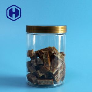 18oz 530ml PET Plastic Jars Bpa Free Round Bath Salts Sweets Packing