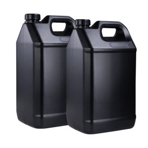 Heat Transfer Printing 6L Square Black Plastic Bucket for Liquid and Solid Goods