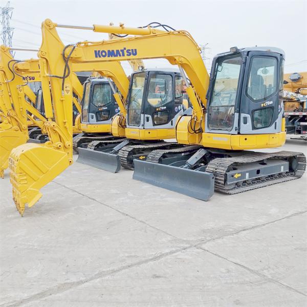 Used Komatsu PC78 Excavator with Original Hydraulic Cylinder and 0.34m3 Bucket Capacity