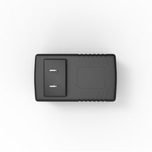 Fireproof POE Ethernet Adapter Black White OEM Color 24V 1A Output
