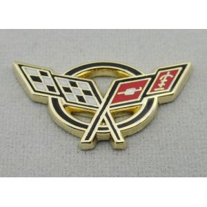 China Car Sport Imitation Customized Lapel Pin, Zinc Alloy Hard Enamel Pin with Gold Plated on sale
