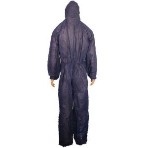 Dust Proof Disposable PP Non Woven Coverall Microporous