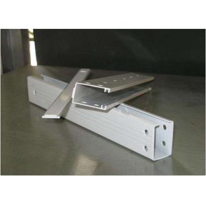 TUV 6063 T5 Silver Matt Anodized Threshold Extruded Aluminum Shapes