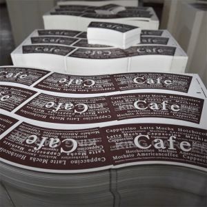 Custom Paper Cup Fan with Flexographic Printing Single and Double Sided Coating
