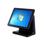 Commercial All In One Pos Computer System With MSR And Customer Display