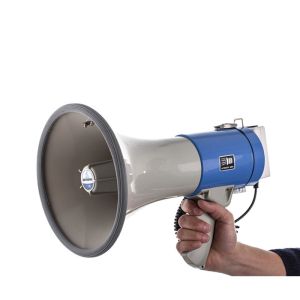 1 Channel ABS Handheld Megaphone with Detachable Microphone and USB/SD/AUX