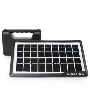 4000mah High Quality Camping Light Mini Solar Lighting System With 3 Bulbs