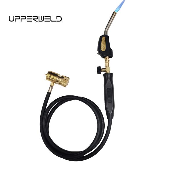 Brazing MAPP Torch Propane Turbo Heating Torch for Refrigeration HVAC Black Finish