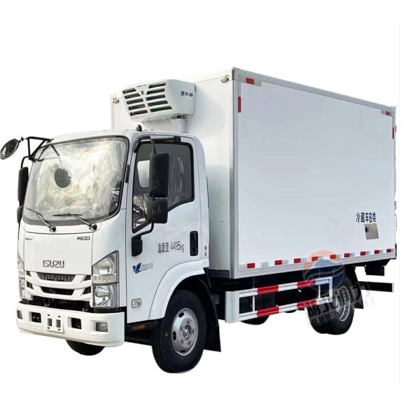Quality Original Factory I SUZU M100  Single  Row  Refrigerated Vehicle       Van Refrigerator Truck   Cool Chain Vehicle wholesale