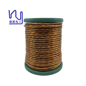 China Custom Made Taped Copper Litz Wire Solderable Polyurethane Enameled on sale