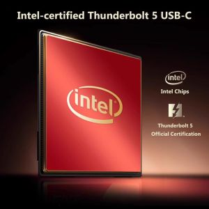 Alvin's 3.3ft TB5 Cable: 120Gbps/240W/16K, TB4/3/USB4 Certified