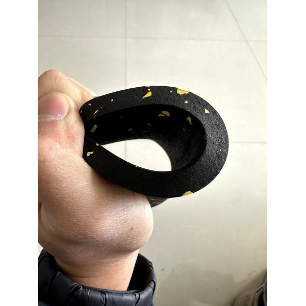 Antistatic Eco-Friendly Recycled Tyre Rubber Particles Floor Covering Tiles for Wide Application Range