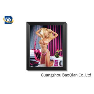 3D Lenticular Depth Effect PET Picture For Hotel Or Restaurant Decoration