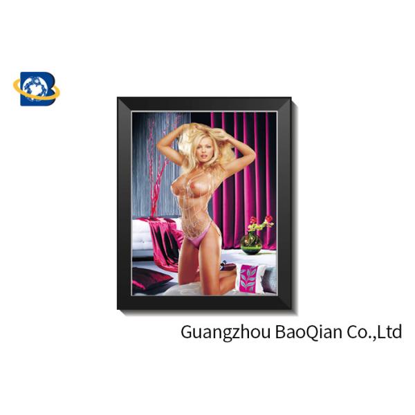Quality 3D Lenticular Depth Effect PET Picture For Hotel Or Restaurant Decoration wholesale