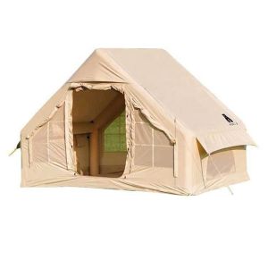 Wholesale Inflatable Air Tourist Tent Large Canvas Glamping Cabin Tent Family