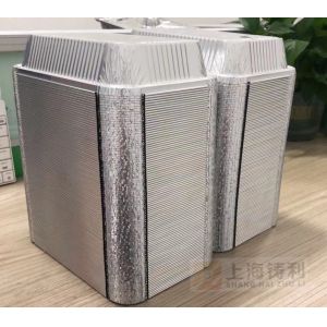 Automatic 24KW Silver Plate Aluminium Food Container Making Machine 3800MM