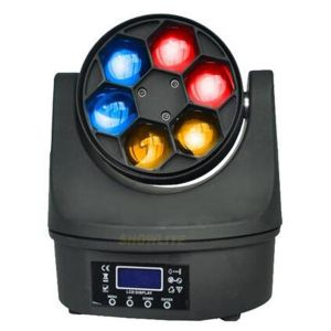 Dj Disco Effect Mini Led Moving Head Wash Beam Rgbw Light LED 6*10W Small bee