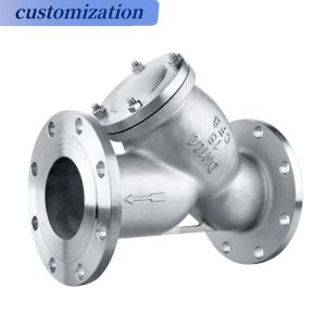 Cheap SUS304 316 Ductile Iron Y Type Strainer for Medium Temperature Water Treatment System for sale