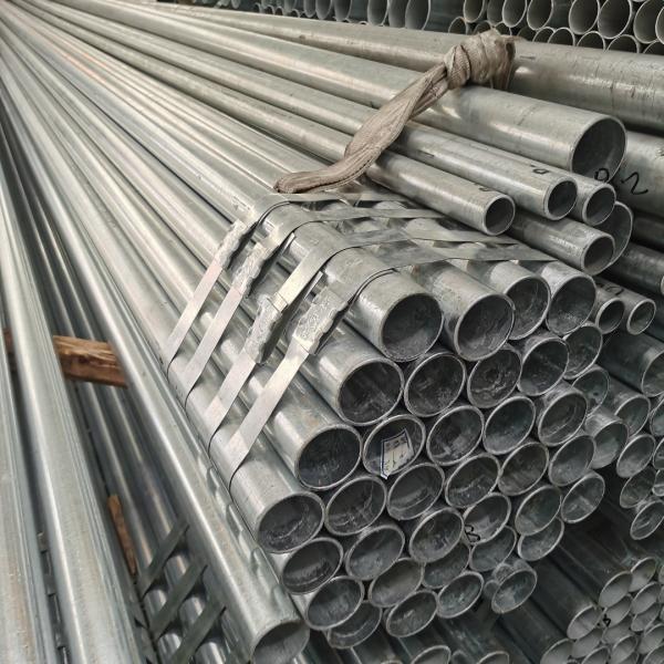 Galvanized Steel Pipe Tube DN10 - DN200 With SCH40S ASTM GGB DIN Standard for Scaffold