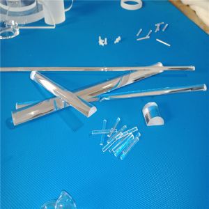 Frosted Quartz Glass Rod High Purity SiO2 Sand Material Made