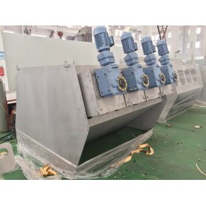 Multi Disk Sludge Thickening Wastewater Treatment Machine For Sewage Plant