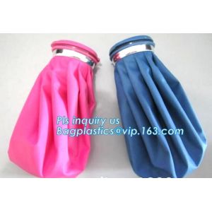 Ice Bag Packs - Set of 3 Hot & Cold Reusable Ice Bags Size 6, 9 and 11 inch - No
