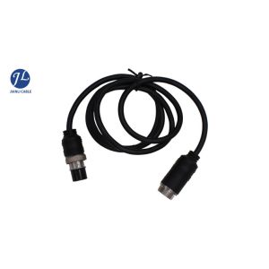 China Shielding Video Audio Aviation Cable With GX16 8 Pin Aviation Plug for Backup Camera on sale