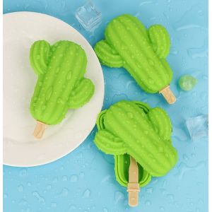 DIY Cartoon Silicone Popsicle Mold – BPA-Free Reusable Food Grade Ice Cream Tray