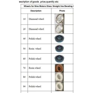 Customizable Glass and Mirror Beveling Edging Polishing Machine Working Speed 0