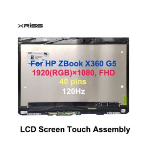 15.6 LCD LED Touch Screen Assembly For HP ZBook Studio X360 G5 FHD 40pins