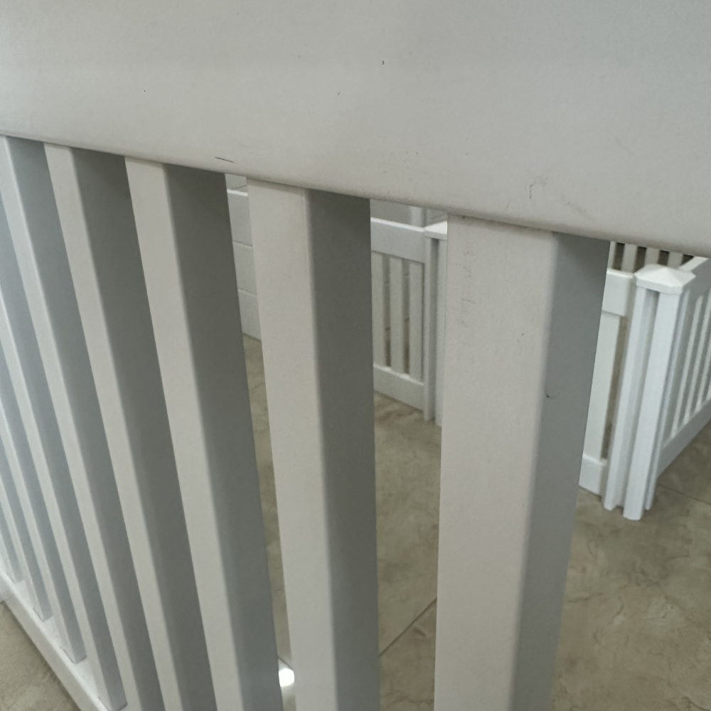 4*8ft All Weather Vinyl Pool Fence Panels Minimal Maintenance DIY Installation