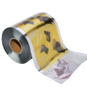 Custom Printed Energy Bar Film Roll 10-Color Gravure Odor Proof