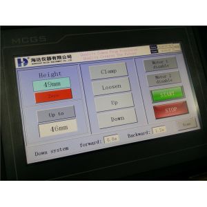 PLC Control Package Testing Equipment , Carton Clamp Force Testing Machine